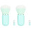 2 Count Highlighter Brush Blush Brushes For Makeup Cheeks Mini Powder 3