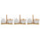 3Pcs Ceramic Sugar Bowl and Cream Pitcher Set on Tray 3