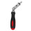 2Pcs Hexagon Ratchet Screwdriver Portable with Adjustable Angle Black 1