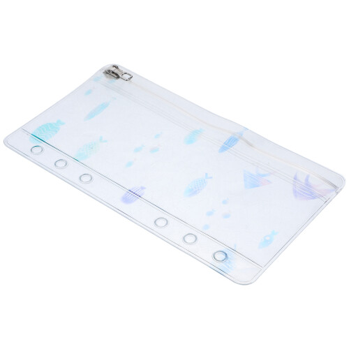 3Pièces Zippées Blanches En PVC, Pratiques Et Résistantes 2