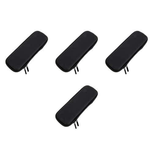4Pcs Durable Eva Black Harmonica Protective Carrying Storage Bag 1
