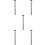 5Pcs Blue Mini Simulation Traffic Light Model Durable Sand Table Prop 10