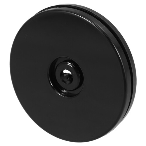 2Pcs Black Heavy Duty Plastic Turntable Organizer for Pantry and Table 1