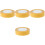 4 Rolls Adhesive Tape Strong Double-Sided Cloth Temporary Carpet 3