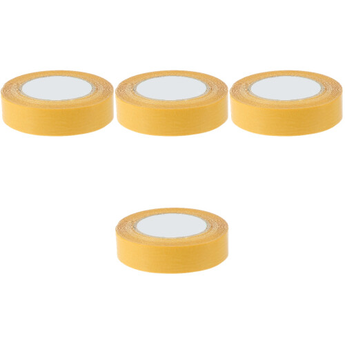 4 Rolls Adhesive Tape Strong Double-Sided Cloth Temporary Carpet 2