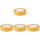 4 Rolls Adhesive Tape Strong Double-Sided Cloth Temporary Carpet 2