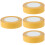 4 Rolls Adhesive Tape Strong Double-Sided Cloth Temporary Carpet 5