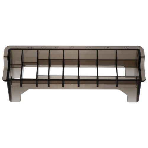3Pcs Electric Clipper Comb Case Grey Organizer with 8-Grid Storage Box