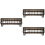 3Pcs Electric Clipper Comb Case Grey Organizer with 8-Grid Storage Box 6