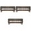 3Pcs Electric Clipper Comb Case Grey Organizer with 8-Grid Storage Box 3