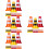60 Pcs Mini Traffic Cones Signs For Miniature Scenes Educational Use 6