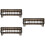 3Pcs Electric Clipper Comb Case Grey Organizer with 8-Grid Storage Box 7