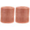 2Pcs Lightweight Copper Mesh Snail Blocker Home Practical Brown Mesh 2