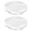 2Pcs White Protective Polyester Cover for Rain Water Buckets 5