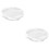 2Pcs White Protective Polyester Cover for Rain Water Buckets 6