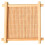 4Pcs Bamboo Hamster Cooling Mats Light Brown Small Pet Sleeping Pads 1