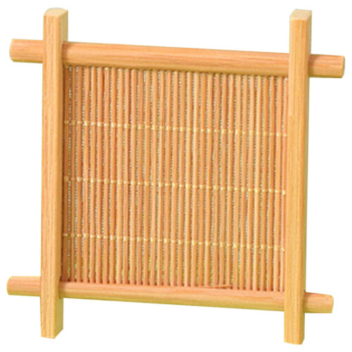 4Pcs Bamboo Hamster Cooling Mats Light Brown Small Pet Sleeping Pads 1