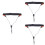 3pcs Saxophone Strap Cloth Clarinet One Shoulder 6