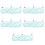 5Pcs Sky-Blue Comfortable Hammock Bed Resting Nest for Small Pets 9