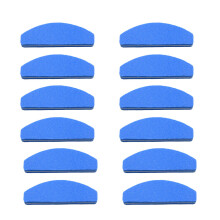 60Pcs Nail Polishing Files Blue Durable Nail Art Tools for Salon Use