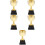 5Pièces Trophées Multi Couleurs Récompenses Jeux Enfants 6
