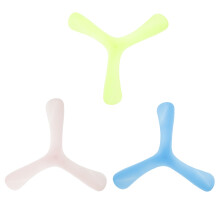 6Pcs Children Outdoor Plaything Durable Boomerang Toy Assorted Colors
