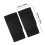 Black Knee Pads Pair XS Elastic Covers 3