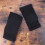 Black Knee Pads Pair XS Elastic Covers 11