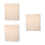 3Pcs Beige Star Pattern Curtains Easy Clean Blackout for Home 5