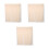 3Pcs Beige Star Pattern Curtains Easy Clean Blackout for Home 9