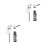 2Sets Right Angle Drill Adapter Silver Alloy for Tight Areas 11