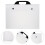 3Pcs Durable Transparent Art Portfolio Folder Portable Document Bag 10