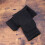 Black Knee Pads Pair XS Elastic Covers 10