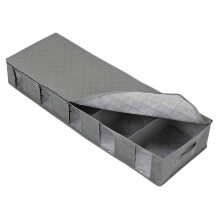 2 Pcs Storage Bins With Lids For Clothes Underbed Organizers And