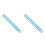 2Pairs Blue 5A Drumsticks Metal Percussion Tool for Band and Practice 9