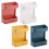 Masteelf  3 Pieces Foldable Cube Storage Bins Rack Small Item Box 10