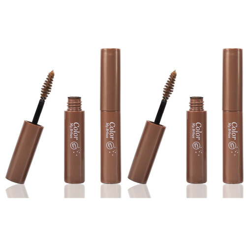 2Pcs Light Brown Eyebrow Dye Waterproof Cream 1