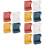Masteelf  3 Pieces Foldable Cube Storage Bins Rack Small Item Box 5