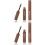 2Pcs Light Brown Eyebrow Dye Waterproof Cream 5
