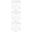 3Pcs White Fish Hatchery Box Durable Fish Breeding Tank for Home Use 8