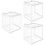 3Pcs White Fish Hatchery Box Durable Fish Breeding Tank for Home Use 6