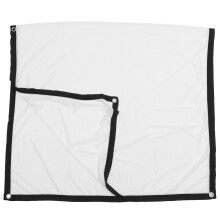 4Pcs Lightweight Foldable Projector Screen White for Camping Classroom