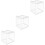 3Pcs White Fish Hatchery Box Durable Fish Breeding Tank for Home Use 5