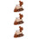 3Pcs Plastic Military Car Toy for Desktop Decoration 6