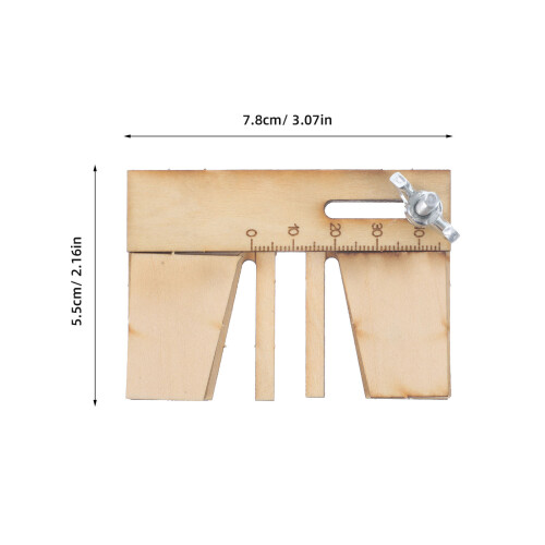3Pcs Durable Wooden Mooring Tools for Ship Model Building 1