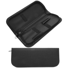 10Pcs Lightweight Shear Storage Cases Black Scissor Holder for Salon