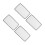 4Pcs Lightweight Foldable Projector Screen White for Camping Classroom 4