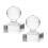 4 Pcs Eyeshadow Pressing Tool Blusher Stamp Powder Stamper 3