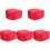 5Pcs Red Anti-Scratch Toaster Covers for Bread Maker Household Use 3