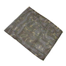 2Pcs Olive Green Camouflage Mesh Wrap Versatile Neck Scarf for Sports